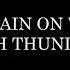 HEAVY Rain On WINDOW With THUNDER Black Screen SLEEP Fast Study Heavy Rain Thunder Insomnia