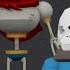 Санс спалил воду 3d