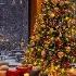 Relaxing Christmas Jazz Instrumental Cozy Christmas Coffee Shop Ambience Crackling Fireplace