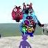 ZOOCHOSIS MONSTERS FAMILY VS ZOONOMALY VS GARTEN OF BANBAN TURNING SAPPHIRE IN GARRY S MOD