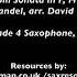 Allegro From Sonata In F HWV 369 Op 1 No 11 By Handel Arr Blackwell ABRSM Saxophone Grade 4