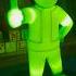Glowing RADIOACTIVE Vault Boy Lamp