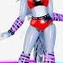 MMD FNAF SECURITY BREACH Roxanne Wolf Merry Gentlemen TIK TOK Ver