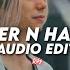 Faster N Harder 6arelyhuman Edit Audio