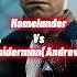 Homelander Vs Spiderman Marvel Theboys Homelander Spiderman Shorts