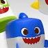 Color The Cube Shark Family Learn Colors With Baby Shark Pinkfong Kids Song