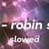 Sugar Robin Schulz Slowed Reverb