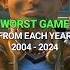 Worst Game Of Each Year Shorts Gaming Anthem Fallout76 Gollum Jujutsukaisen Efootball Sonic