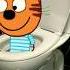 КОРЖИК ТРИ КОТА СТАЛ Skibidi Toilet трикота Skibiditoilet фиксики