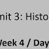 Week 4 Day 5 Unlock 3 Listening And Speaking Unit 3 Listening 2