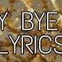 El Profesor Busy Bye Bye Lyrics