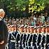 Große Militärparade Bundeswehr Wachbataillon BMVg Zur Verabschiedung Der Streitkräfte Russlands 1994