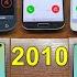 Samsung Galaxy S1 S22 Incoming Call Evolution 2010 2022