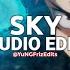 Sky Playboi Carti Edit Audio