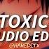 Toxic Britney Spears Edit Audio