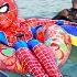 Spider Man Party On The Beach PRO 5 SUPERHERO BATTLE CAMP