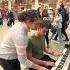 Crazy Piano Duet Una Mattina Braveheart In Train Station