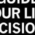 How To Best Guide Your Life Decisions Path Dr Jordan Peterson
