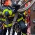 EARLY ARRIVAL Double Parked Cars Block FDNY Response To FIRE On Scaffolding Heavy Q AIRHORN