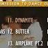 BTS PERMISSION TO DANCE ON STAGE PLAYLIST