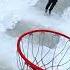 Man Nails A Slam Dunk On Ice Skates Deitz Nuts Shorts