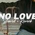 No Love Slowed Reverb Shubh