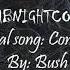 Nightcore Comedown Bush