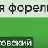 Константин Паустовский Ручьи где плещется форель Читает Софья Чижевская