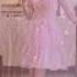 RATALA This Pink Sparkly A Line Mini Dress With Spaghetti Straps Is A Serious Mood Booster