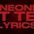 Past Tense Neoni Lyrics