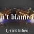 Taylor Swift Don T Blame Me Lyrics Video Slowed Reverb