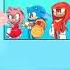 Соник дрыщ Dub Sonicthehedgehog Amyrose Knucles Comics Picopico