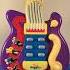 2004 Spin Master Wiggles Guitar