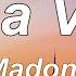 Madonna Like A Virgin Lyrics