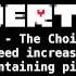 Undertale 73 The Choice Tempo Increased