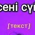 Тек сені сүйемін Azanat Abdildaev Abildaev Bagdawlet Karaoke караоке текст