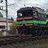 Это просто ШОК 2Т116 поезд тепловоз минводы Train переезд апельсинчик 2Т116