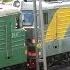 Два электровоза тянут состав ВЛ11К 077 ВЛ11 8 713