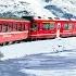 Riding The World S Most Beautiful Snow Train Bernina Express Italy Switzerland