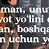 Rayhon Unutaman Qoʻshiq Matni Текст песни Lyrics Karaoke 4K