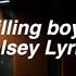 Killing Boys Halsey Lyrics