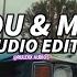 You And Me Shubh Audio Edit