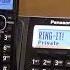 Panasonic KX TG6841 DECT 6 Plus Cordless Phone Ringing