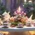 Fantasy Themed Alice In Wonderland Tea Party Ambience Magical Ambience Birds Butterflies