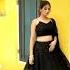 Black Lehenga Choli For Weddings Shorts