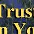 TRUST IN YOU Lyrics Minus One Instrumental Karaoke