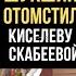 Шукшина выложила в сеть этот документ Компромат на Скабееву и Киселева