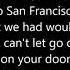 Niall Horan San Francisco Lyrics