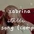 Sabrina Carpenter Nonsense Speed Up