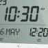 Azan Prayer Wall Clock With Alarm Adhan Clock For Accurate Prayer Timing White